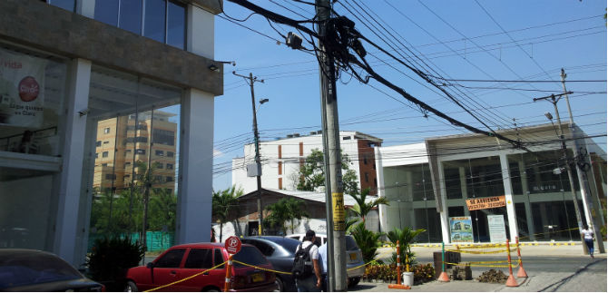 Cableoperadores inician subterranizaci�n en sector de Los C�mbulos