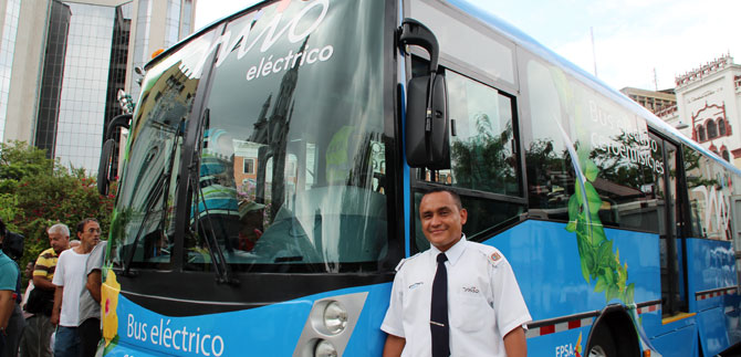 Secretaria de Tr�nsito de Cali hace claridad sobre caso de bus el�ctrico
