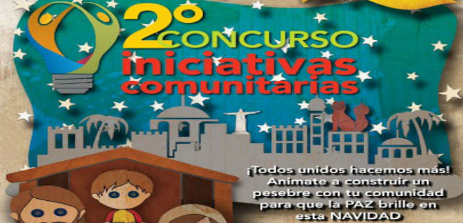 Se ampl�a plazo para inscribirse al concurso de pesebres hasta el 21 de noviembre