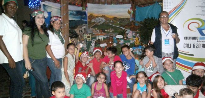 Pesebres ganadores del concurso de la alcald�a  Vallegrande y Prados de Norte son visitados por decenas de cale�os
