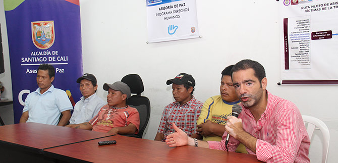 Este lunes en Pereira, reuni�n para relocalizar a los embera