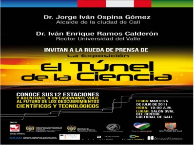 Rueda de prensa �El t�nel de la ciencia�