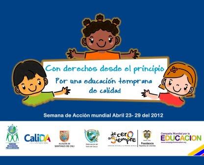 Rueda de prensa: CaliDa noticias sobre campa�a mundial por la educaci�n temprana de calidad
