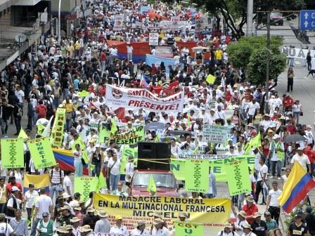 Positivo balance durante marcha en el D�a del Trabajo: CaliDA ejemplo de buen comportamiento de sus habitantes