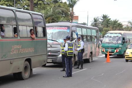 La Secretar�a de Tr�nsito de Cali cancel� 108 rutas de transporte p�blico
