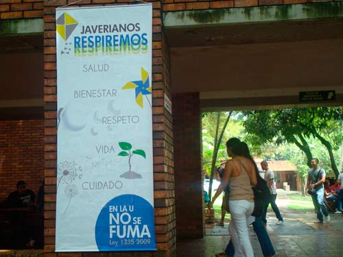 Los cale�os deben comprometerse a mantener en un 100% los espacios libres de humo