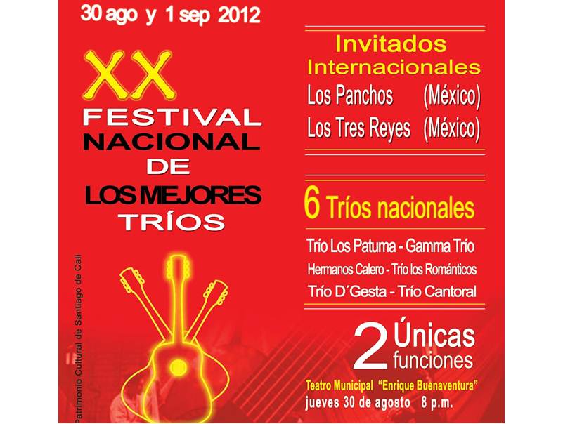 Rueda de prensa sobre el Festival Nacional de los Mejores Tr�os