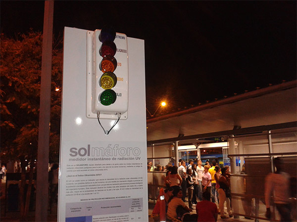Instalar�n el primer solm�foro en Santiago de Cali