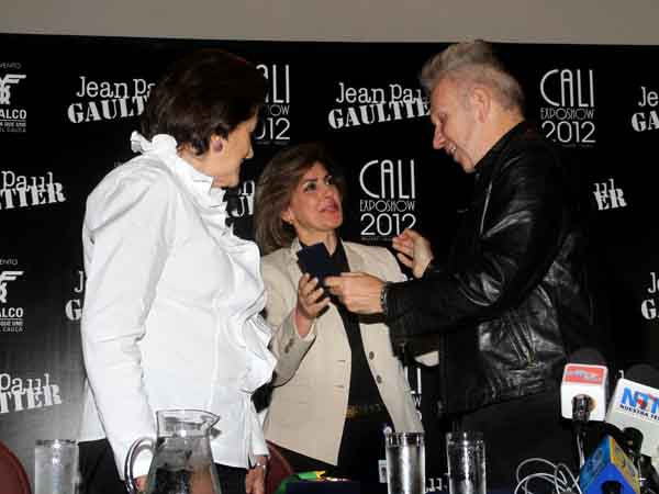La Alcald�a entreg� las llaves de la ciudad al dise�ador Jean Paul Gaultier