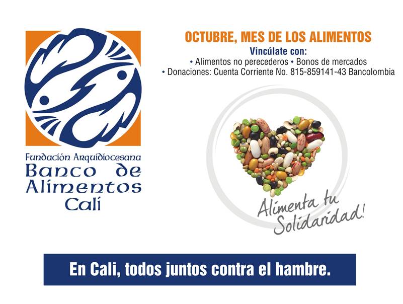 Cali se une a la campa�a �Alimenta tu Solidaridad�