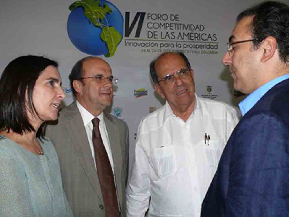 Con la firma del convenio �Caminos a la Prosperidad�, Cali se convierte en epicentro del Foro de Competitividad de las Am�ricas