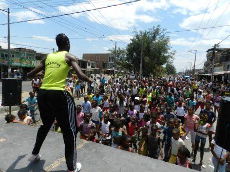 Habitantes del oriente de Cali vivieron el parque en familia: programa de la Secretar�a de Deporte y Recreaci�n
