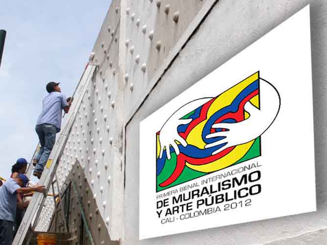 Muros de Cali ser�n convertidos en obras de arte
