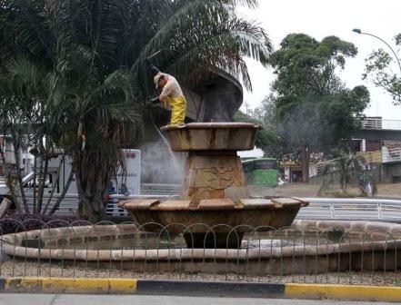 Administraci�n enlucir� 24 fuentes de Cali, con $ 250 millones; una de ellas, la Pila del Crespo