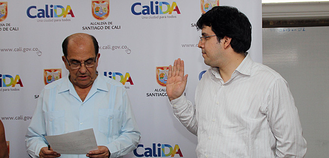 Economista cale�o Andr�s Felipe Uribe Medina es el nuevo titular de Hacienda Municipal