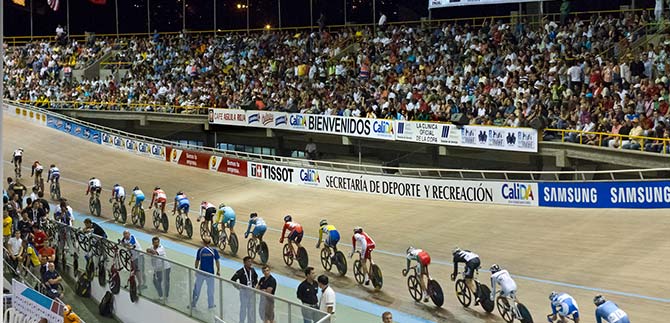Cale�os se preparan para el Mundial de Ciclismo de Pista