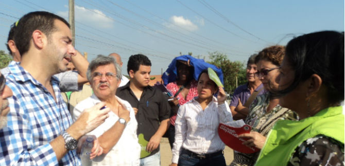 Asesor�a de Paz  participa en intervenci�n de los T�O  en  la comuna 15