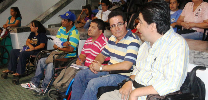Convocan a poblaci�n con discapacidad al segundo debate del Proyecto de Acuerdo 068
