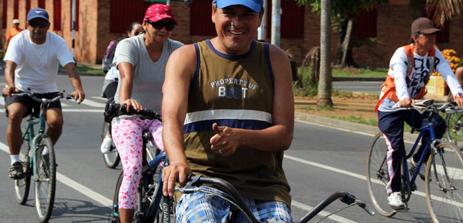 Ciclovida celebra mes de padres y madres con ciclopaseo, este domingo