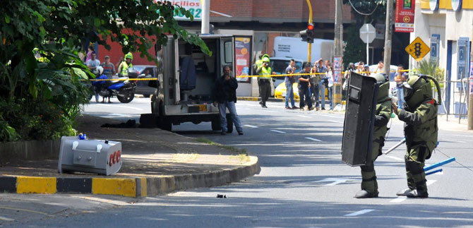 Autoridades desvirt�an amenaza de bomba en el oeste de Cali