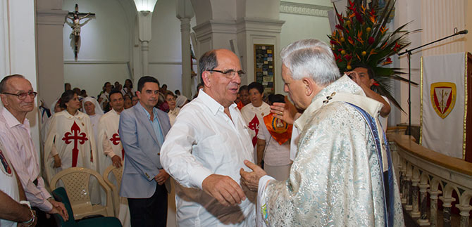 Alcalde particip� en la celebraci�n de los 50 a�os de la Arquidi�cesis de Cali