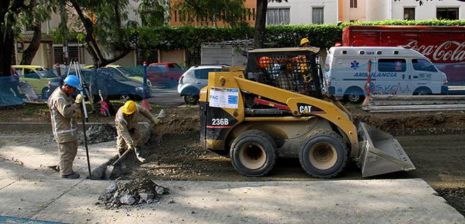 Obras de adecuaci�n vial del MIO llegan al 77 % de ejecuci�n
