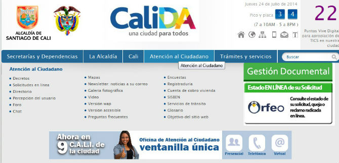 Oficina de Atenci�n al Usuario ofrece informaci�n y permite consultas a trav�s de web