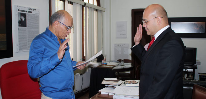 Javier Mauricio Pach�n asume como alcalde encargado de Santiago de Cali