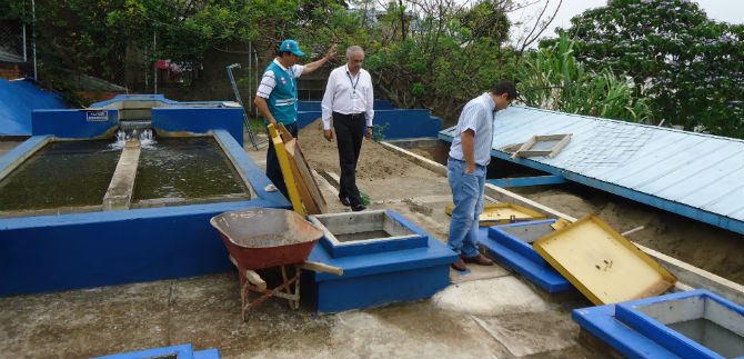 Salud inspecciona obras de acueducto que mejorar� vida de 4418 habitantes rurales