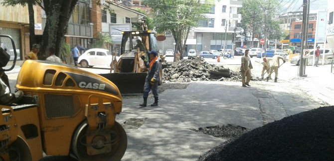 Plan bacheo supera los 310.000 m2 de v�as reparadas en Cali