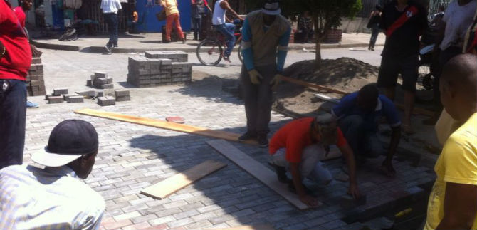 Alcalde inspeccionar� obras de adoqu�n con mano de obra de j�venes en alto riesgo