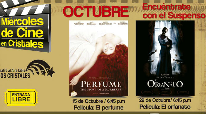 Encu�ntrate con el suspenso en las noches de cine del Teatro Los Cristales