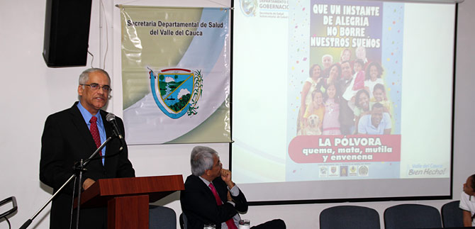 Cali y el Valle le madrugan a la lucha contra la p�lvora; lanzan campa�a