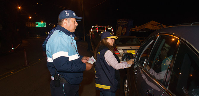 Sin contratiempos se cumple Plan �xodo; Tr�nsito realiza controles en cuatro sitios