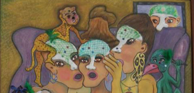 Se abre exposici�n Carnavalesca en la Biblioteca del Centenario