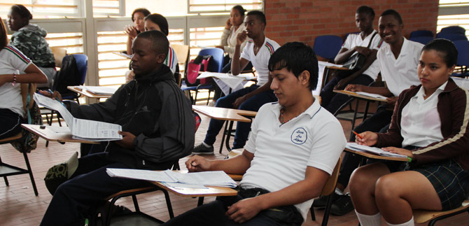 Estudiantes de 3�, 5� y 9� se le miden a la prueba Saber, este 5 de noviembre