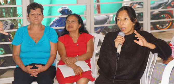 Convocan a mujeres cale�as al evento Tejiendo la Paz