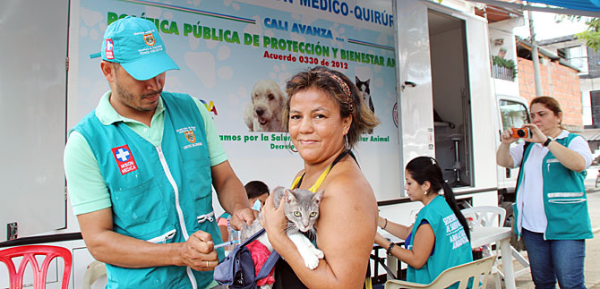 Zoonosis realiz� jornada de salud para mascotas de la comuna 6