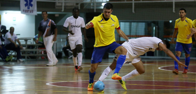 Colombia pisa firme en el Suramericano de F�tbol de Sal�n, en preferia de Cali
