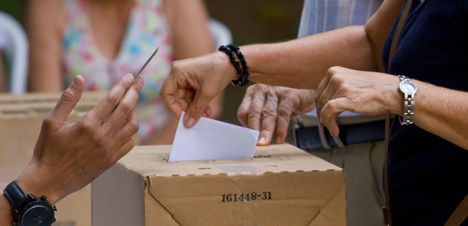 Dagma enfila bater�as para jornada  electoral del Sigac