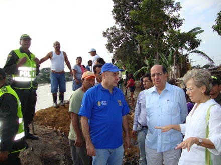 Cali se prepara en caso de una emergencia en el jarill�n del r�o Cauca