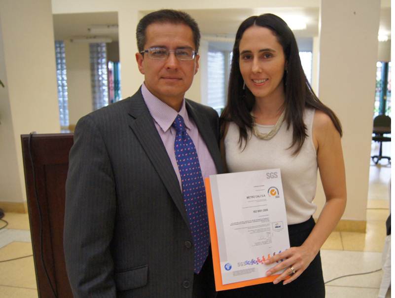 Metrocali se certific� en calidad: planeaci�n del transporte y gesti�n de la operaci�n