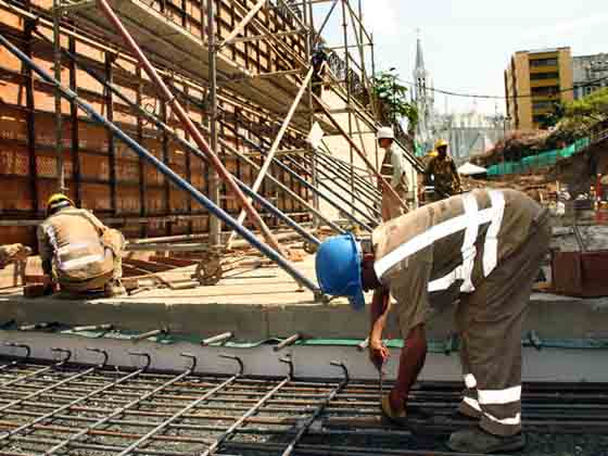 Por obras del hundimiento de la Avenida Colombia, habr� cierre peatonal en el sector del Puente Ortiz y la iglesia La Ermita