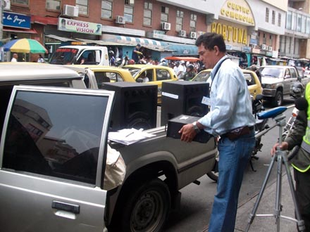 El Dagma realiza operativos de control al ruido diurno, en el centro de Cali