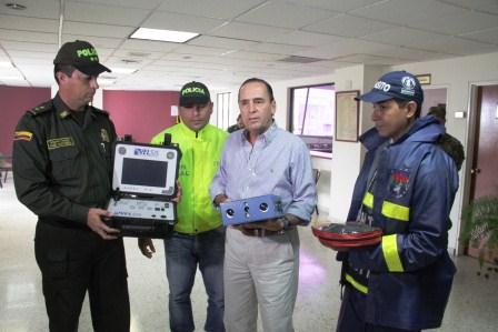 Autoridades cale�as recuperan c�mara port�til de detecci�n de infracciones