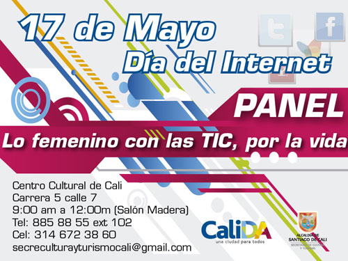 Lo femenino con las TIC, tema de panel por el D�a de Internet