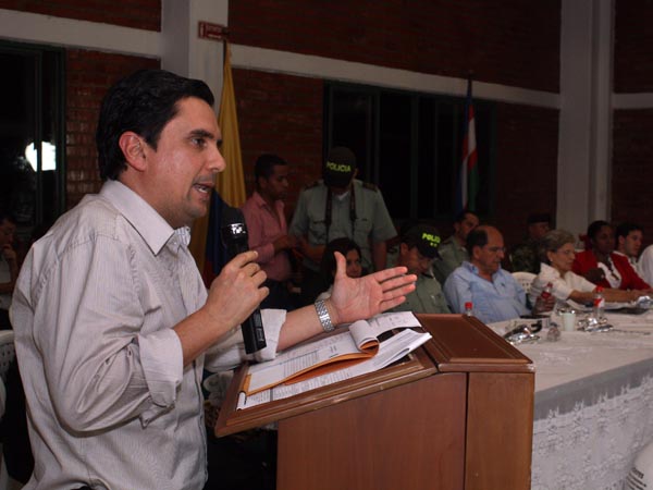 Secretario de Gobierno invita a la comunidad a trabajar de la mano en la lucha contra el delito