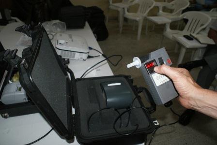 Certifican a 30 agentes de tr�nsito en manejo de alcohosensores
