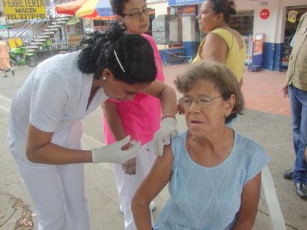 M�s de 1.400 biol�gicos se aplicaron en la ESE Centro
