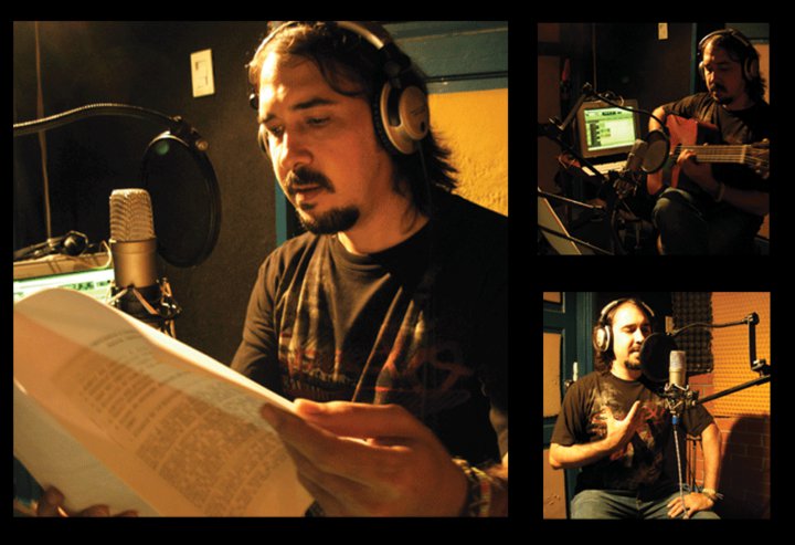 Cantautor cubano �scar Huerta, en el Teatro Salamandra
